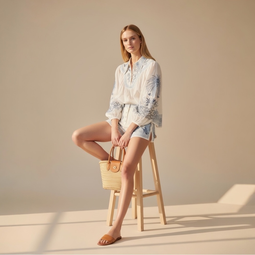 ALEMAIS Villa Romantica blouse Au6